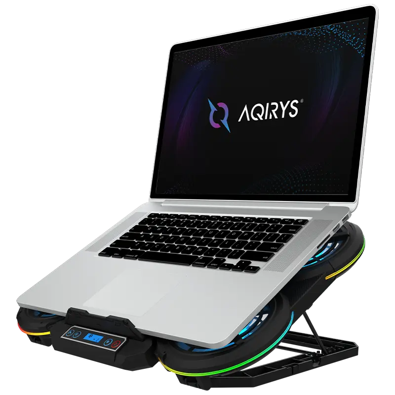 Refroidisseur AQIRYS ZENITH Pour PC Portable 17&Prime; / Noir