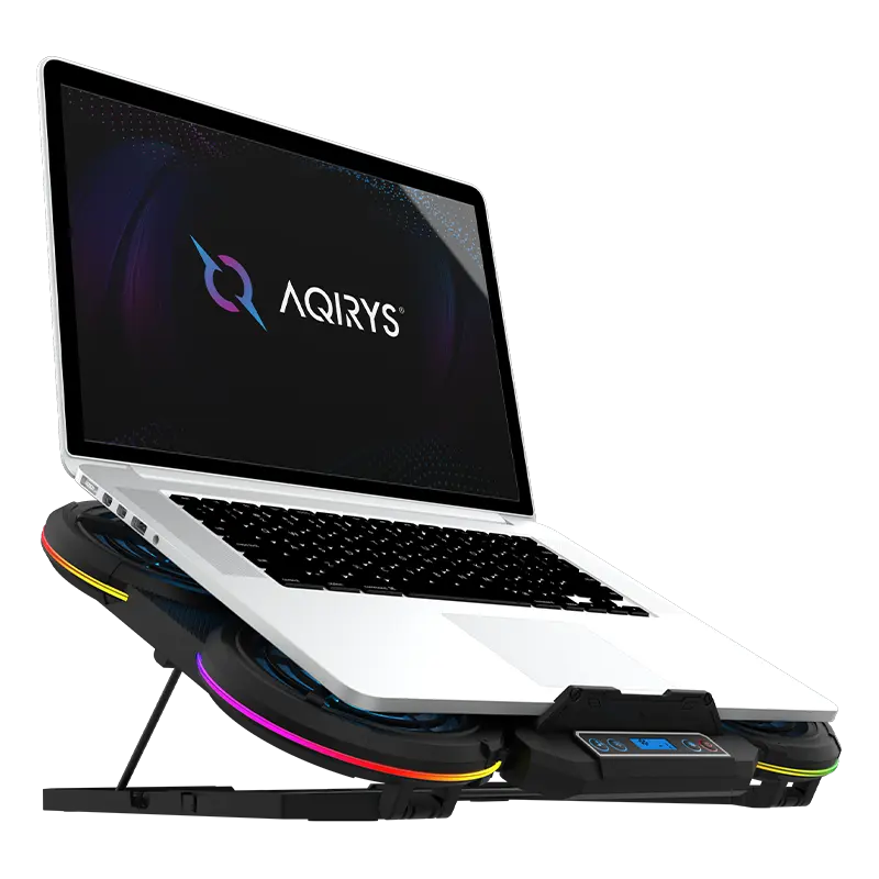 Refroidisseur AQIRYS ZENITH Pour PC Portable 17&Prime; / Noir