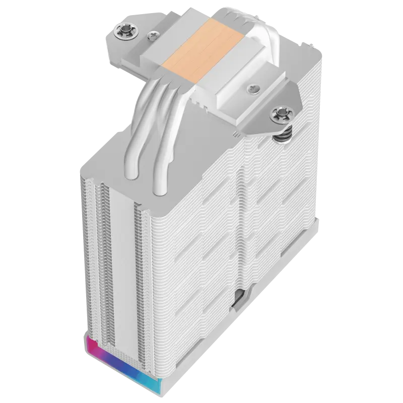 Refroidisseur d&rsquo;air pour processeur DeepCool AK400 Digital Pro ARGB / Blanc