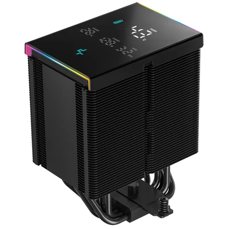 Refroidisseur d&rsquo;air pour processeur DeepCool AK500 DIGITAL PRO | BLACK