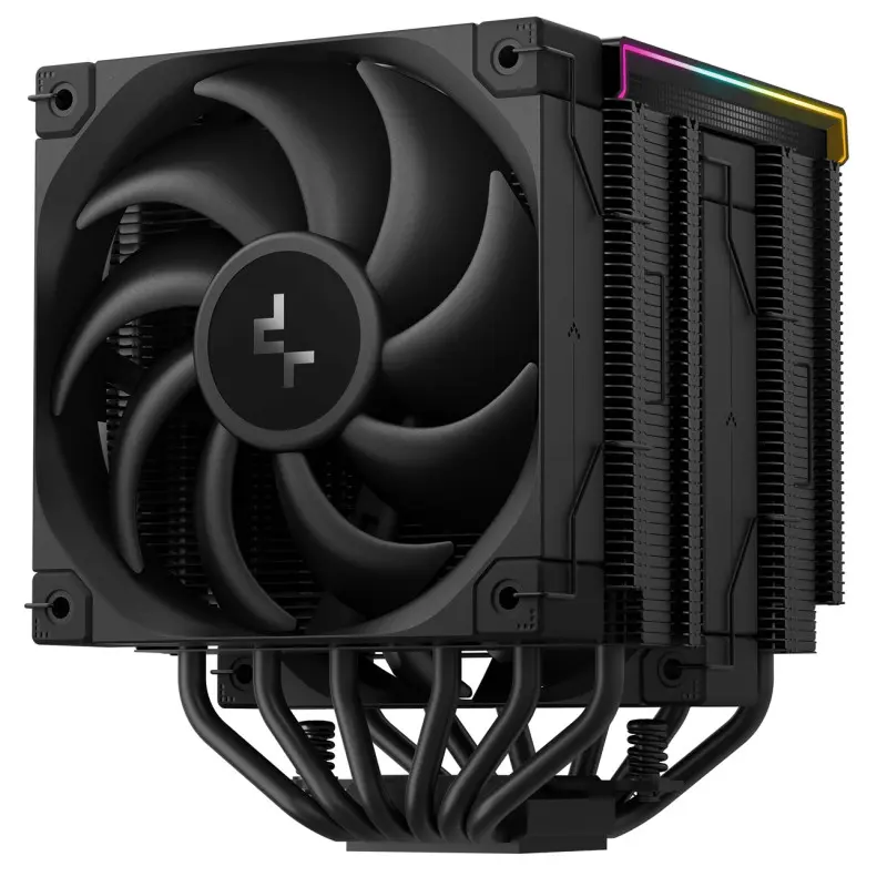 Refroidisseur d&rsquo;air pour processeur DeepCool AK620 DIGITAL PRO / LGA 1700 / AM5 / Noir