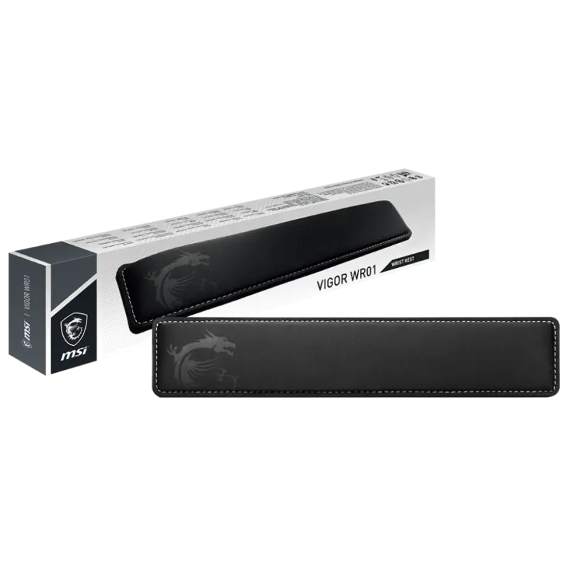 Repose-Poignet pour Clavier MSI Vigor WR01 Antibactérien / Noir