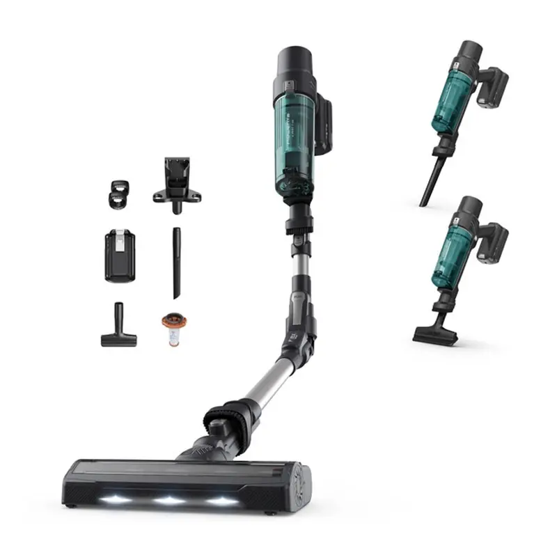 Aspirateur ROWENTA Balai 2en1 Sans Fil FLEX 7.6 140 W / Vert