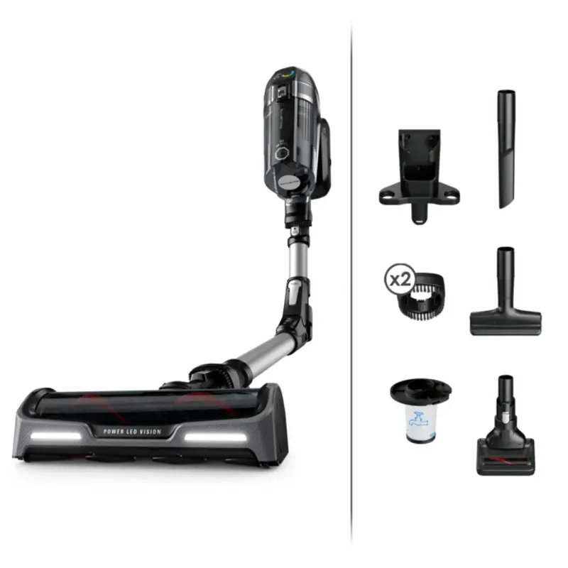 Aspirateur BALAI ROWENTA X-FORCE FLEX / 0.9Litre / NOIR