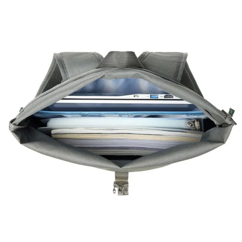 Sac à dos Rivacase ECO Rolltop 15 Litres / Gris