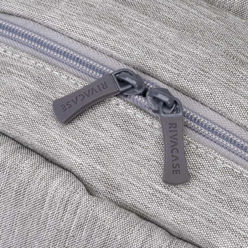 Sac à dos antivol pour pc portable 15.6&Prime; RivaCase 7562 / Gris et Moka