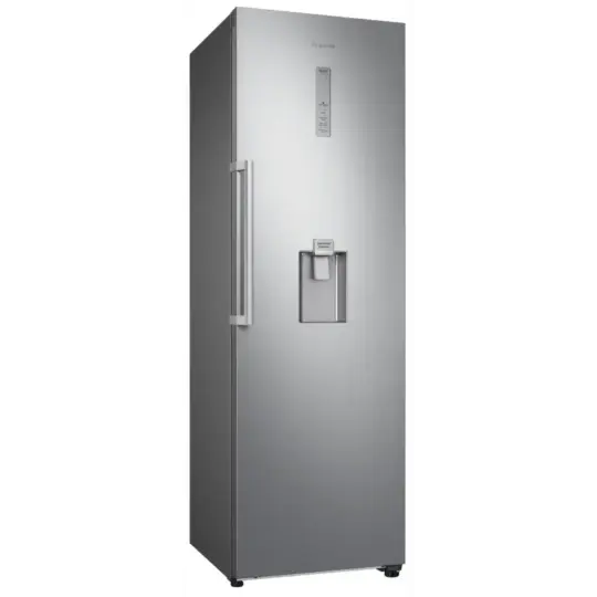 Réfrigérateur Samsung No Frost INVERTER Une Porte 384 Litres / SILVER / avec Distributeur d&rsquo;eau et Afficheur