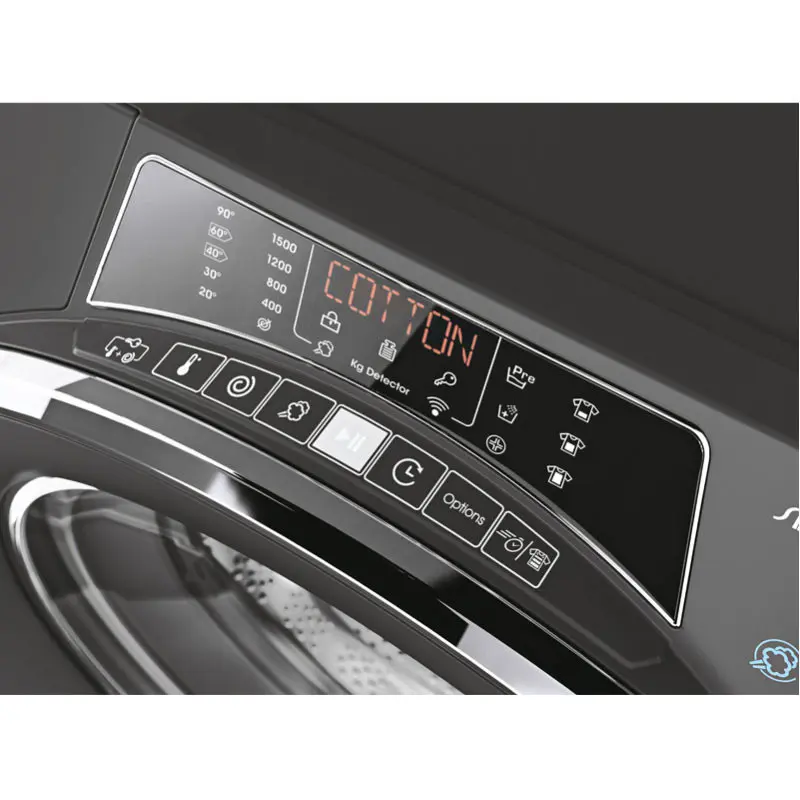 Lavante Sechante CANDY INVERTER RAPIDO PRO 12KG / 8KG SILVER / RWD4128RC