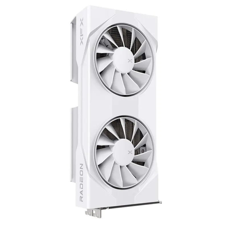 Carte graphique XFX Swift AMD Radeon RX 9060 XT OC Édition Gaming / 8 Go GDDR6 / White