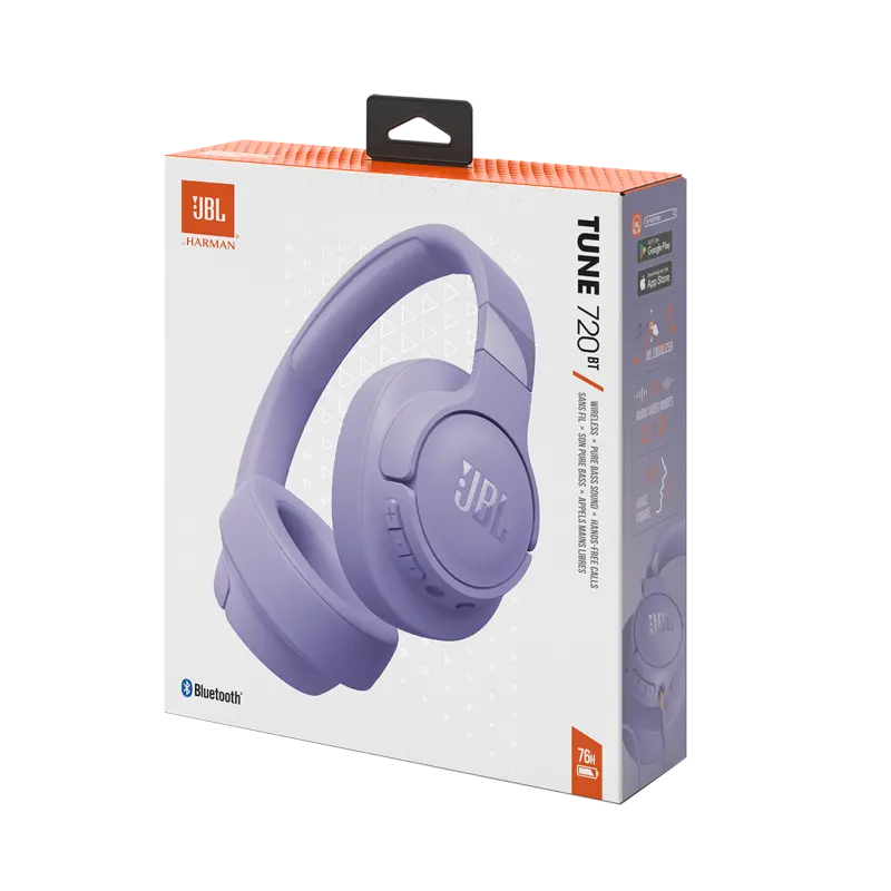 Casque sans fil Bluetooth JBL Tune 720BT / Violet