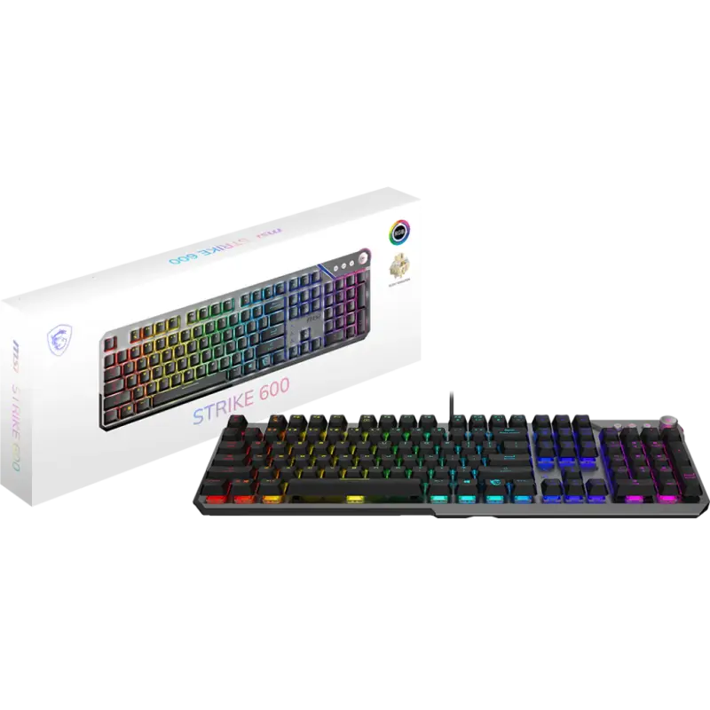 Clavier Mécanique MSI STRIKE 600 SILENT FR