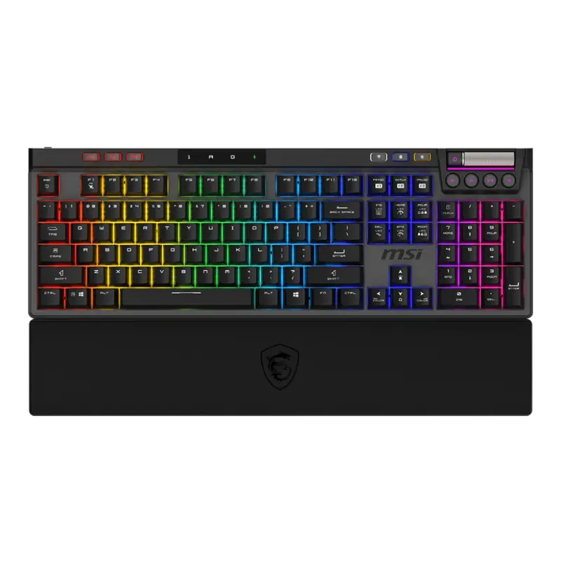 Clavier mécanique MSI STRIKE PRO W SILENT FR