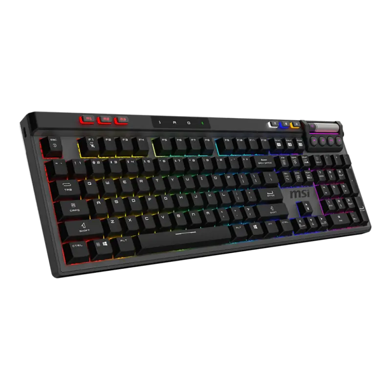 Clavier mécanique MSI STRIKE PRO W SILENT FR