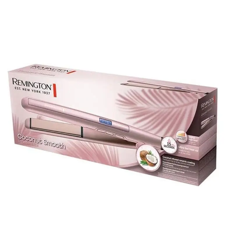 Lisseur Coconut Smooth REMINGTON Rose