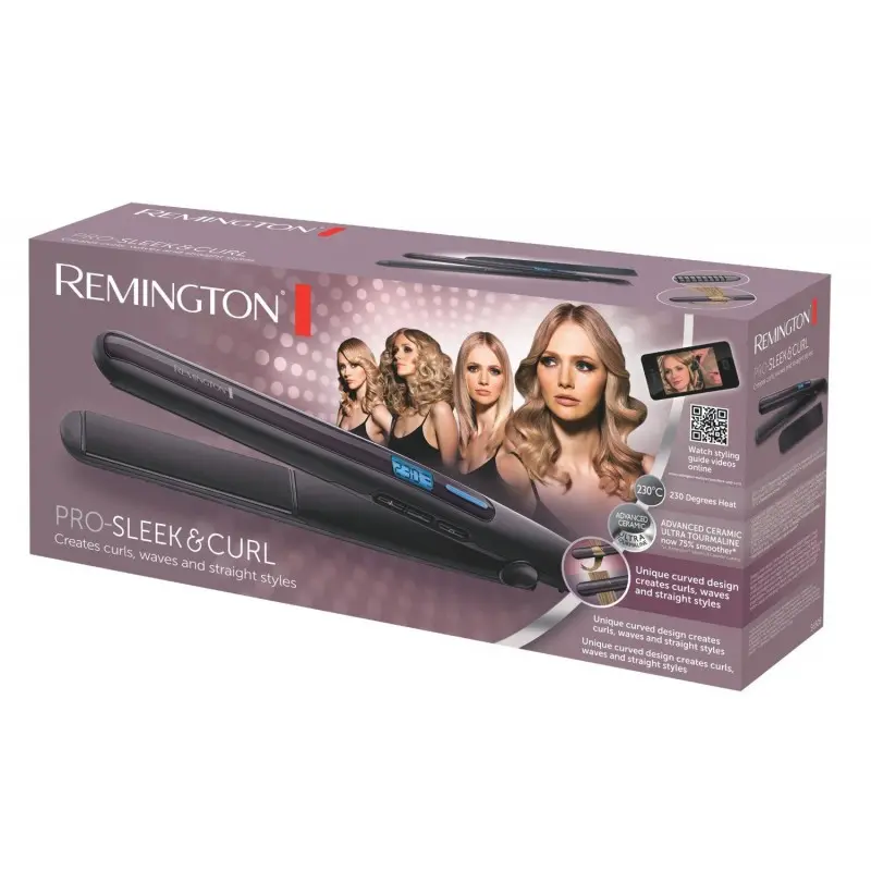 Lisseur Boucleur Pro-Sleek & CURL REMINGTON 230C