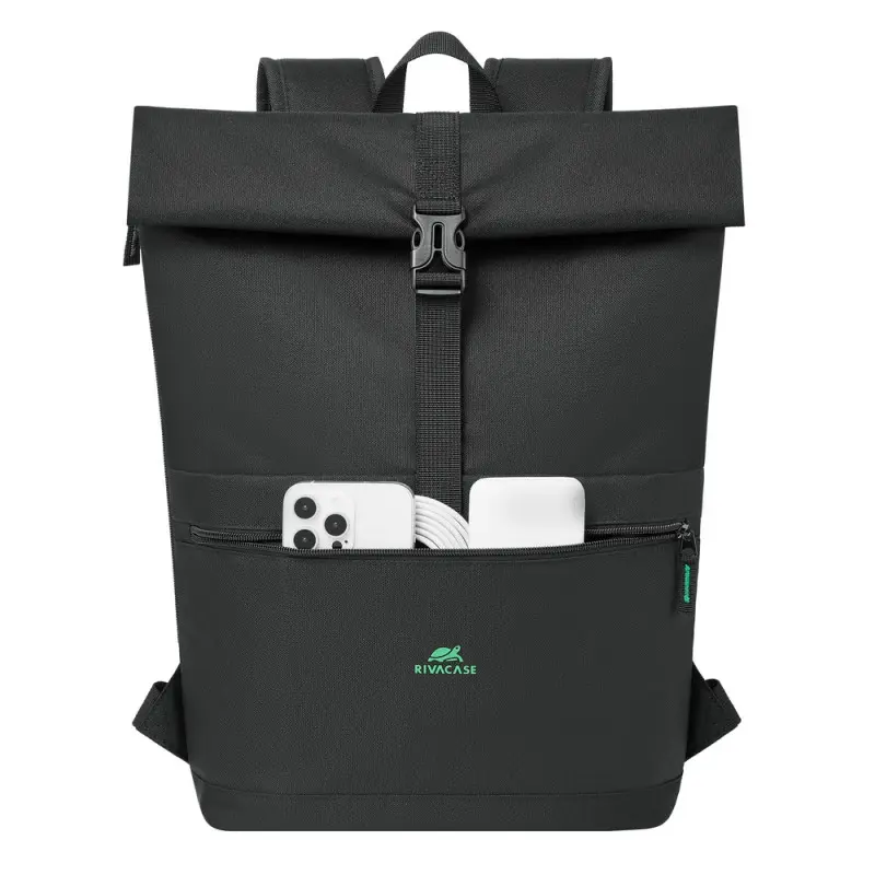 SAC à dos ECO Rolltop 15L RIVA 5567 noir