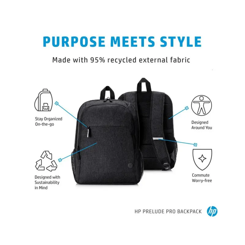 Sac à Dos HP Prelude Pro 15.6&Prime; / Gris
