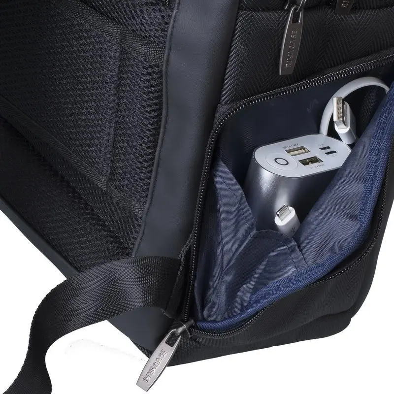 Sac à dos pour PC Portable Rivacase 8165 / 15.6&Prime; / Noir