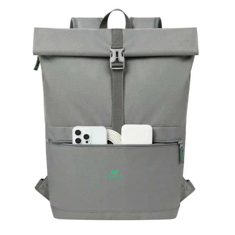 Sac à dos Rivacase ECO Rolltop 15 Litres / Gris