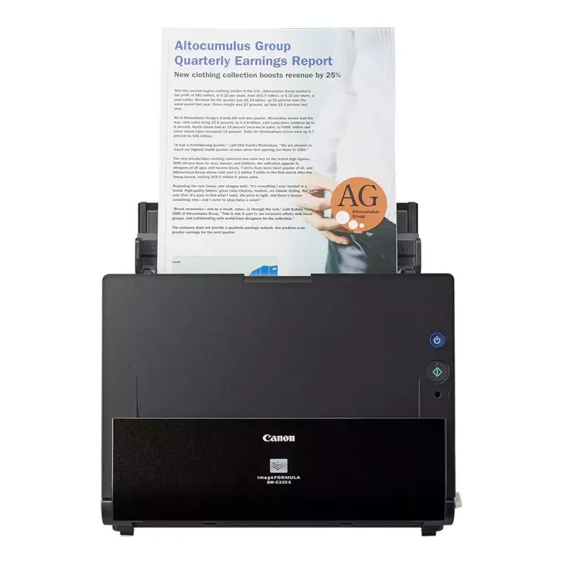 SCANNER DE BUREAU CANON DR-C225 II A4 / NOIR