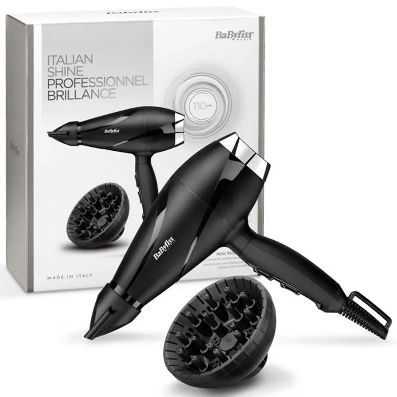 Sèche Cheveux Babyliss 6713DE 2200W – Noir & Argent