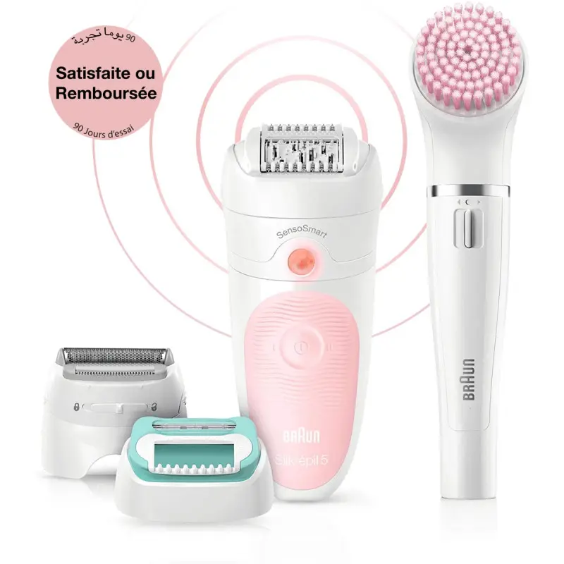 Epilateur Braun Silk-épil Beauty Set 5 5-875 Wet & Dry