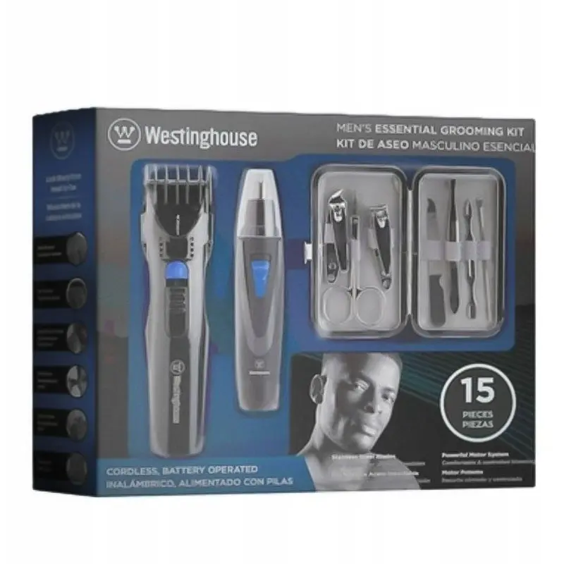 Set Tondeuse 15 Pièces WESTINGHOUSE WH2302 – Noir