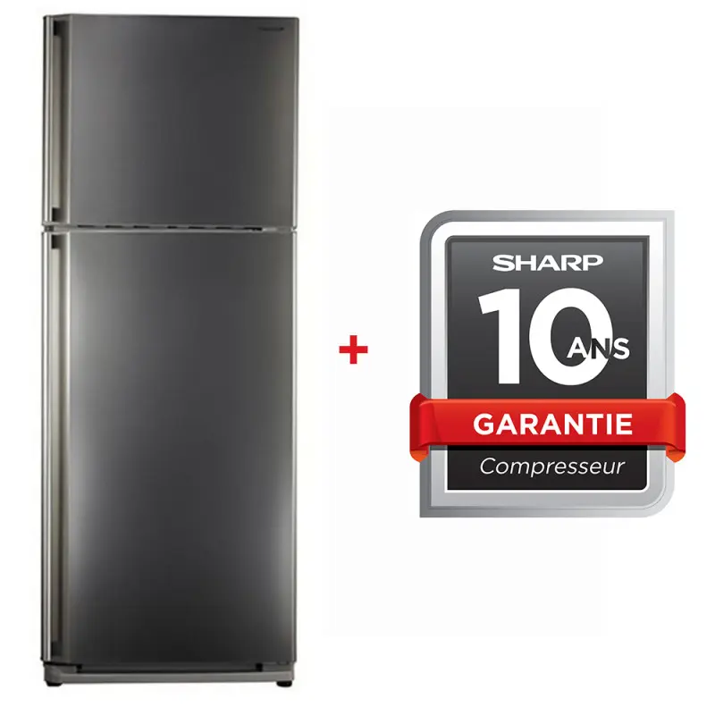 Réfrigérateur Sharp No Frost Double portes 425 Litres / inox