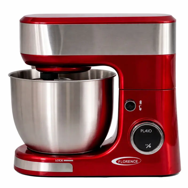 Robot Pétrin FLORENCE 5 Litres / 1300W / Rouge / SM-6461AE-R