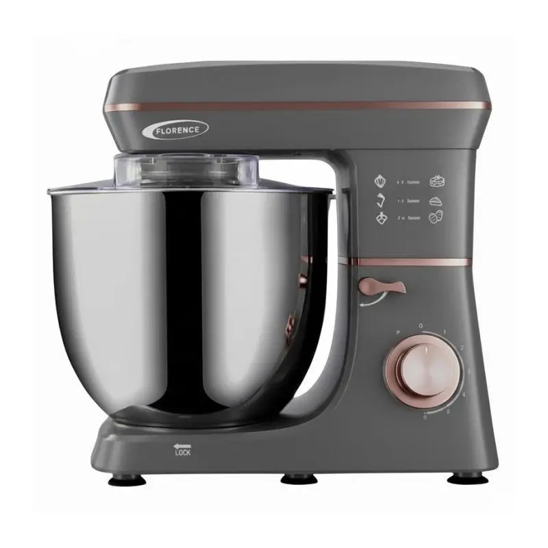 Robot Pétrin FLORENCE / 2200W / Gris / SM-9213