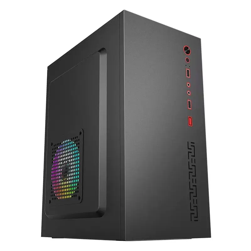 BOITIER SIMPLE M-ATX / Noir