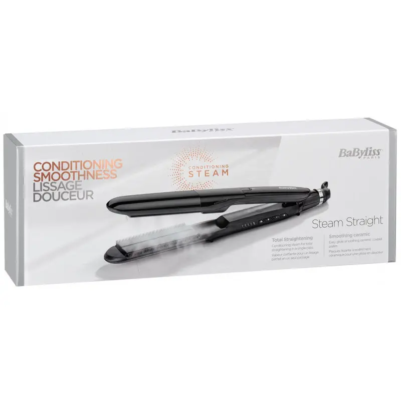 Lisseur Vapeur Babyliss Steam Straight