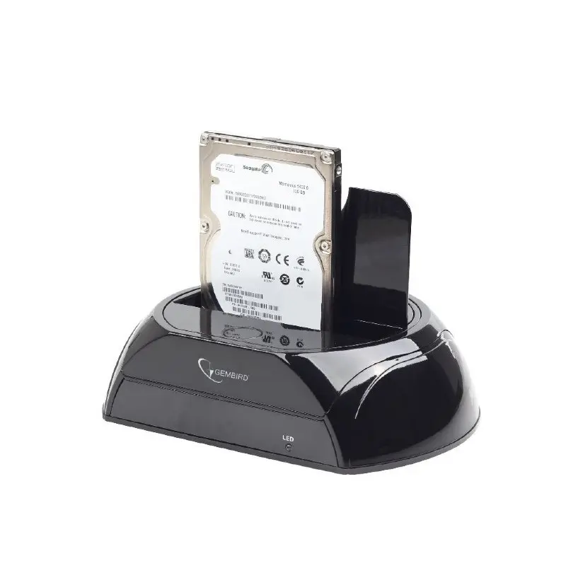 Station d&rsquo;accueil GEMBIRD pour disque dur SATA & Norme USB 3.0 / noir