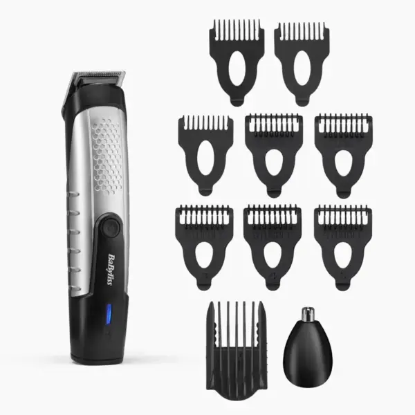 Tondeuse à Barbe BABYLISS T812E Rechargeable - Gris