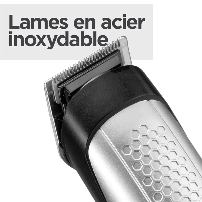 Tondeuse à Barbe BABYLISS T812E Rechargeable – Gris