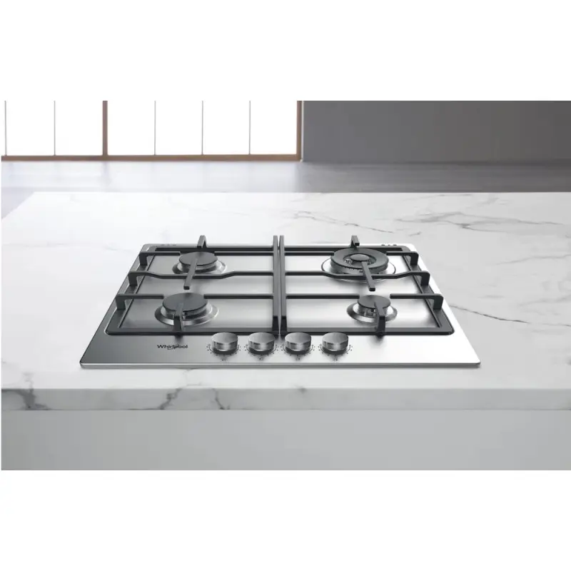 Table de Cuisson WHIRLPOOL 4 FEUX 60CM / INOX