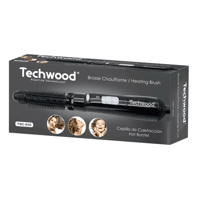 Brosse chauffante Interrupteur TECHWOOD – TBC-896