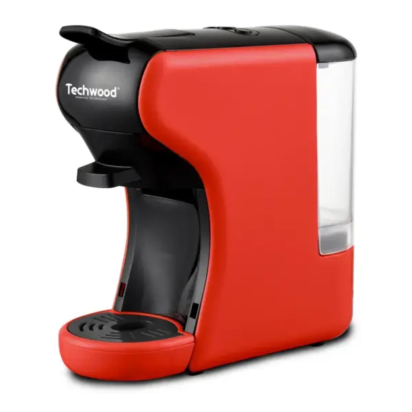 Cafetière Nespresso ‘‘Capsules’’ Techwood 195N / Rouge