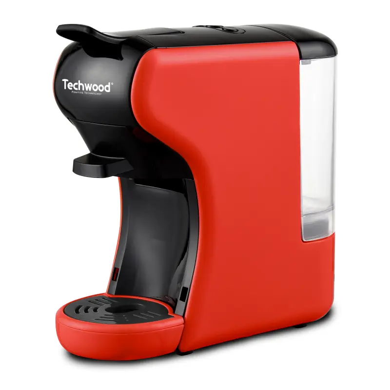 Cafetière Nespresso ‘‘Capsules’’ Techwood 195N / Rouge