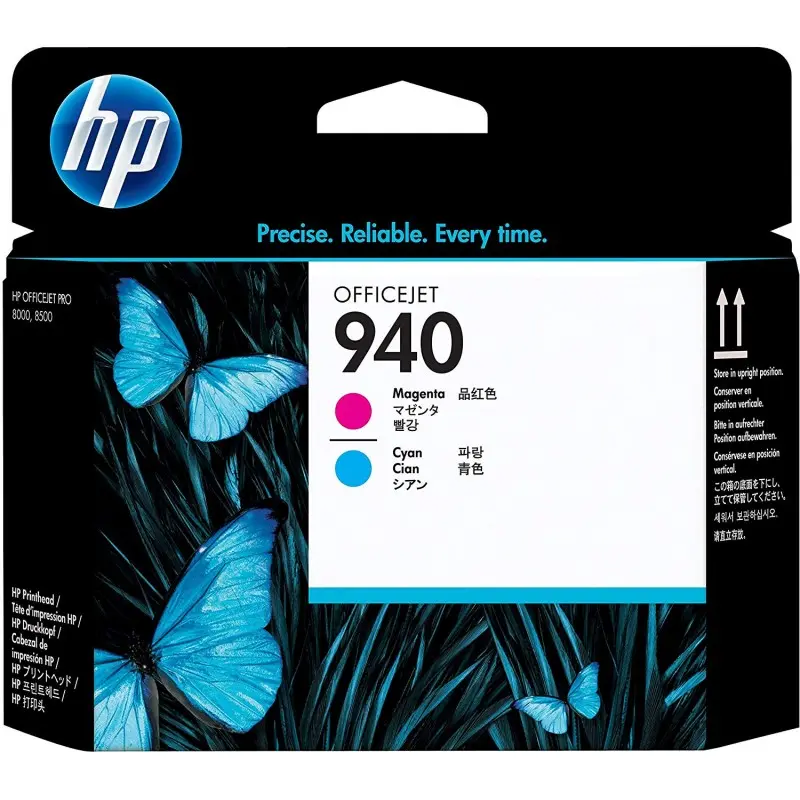 Tête d&rsquo;impression Originale HP 940 / Cyan et Magenta