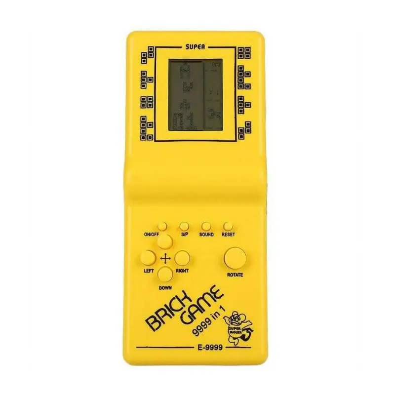 Console De Jeux TETRIS Brick Game / Jaune