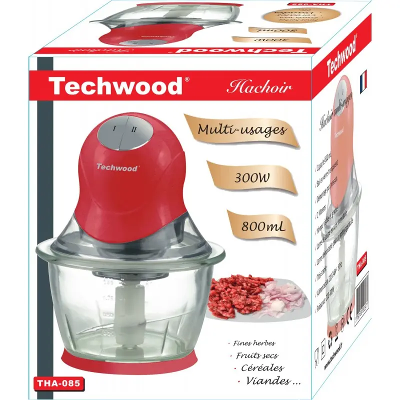 Mini Hachoir Techwood THA-085 / 300W