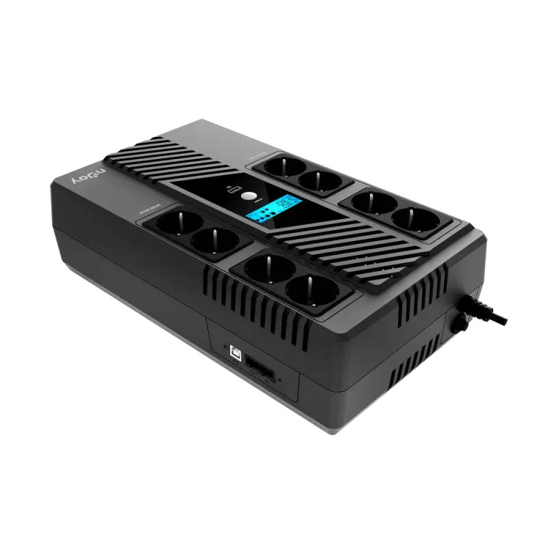 Onduleur Inline NJoy Token 800 / 480 W / 8 Prises