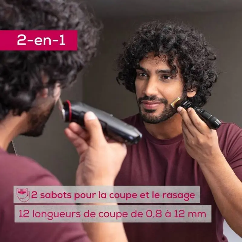 Tondeuse A Barbe Rechargeable BEURER MN4X – Noir