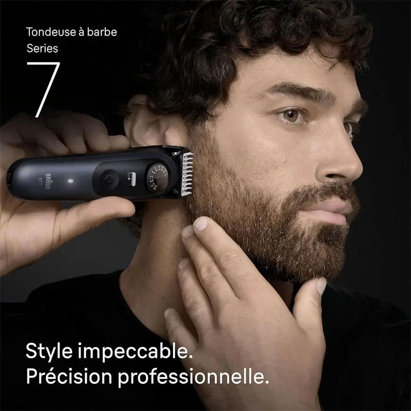 Tondeuse barbe BRAUN 7EN1 / Bleu / BT7520