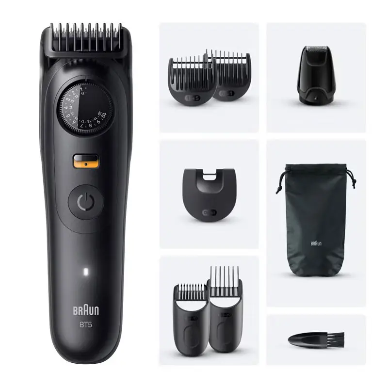 Tondeuse barbe BRAUN 7EN1 / Noir / BT5560