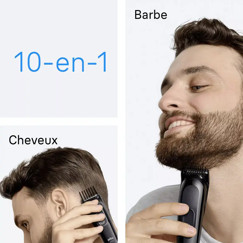 Tondeuse MULTIFONCTION 10EN1 BRAUN AIO3560