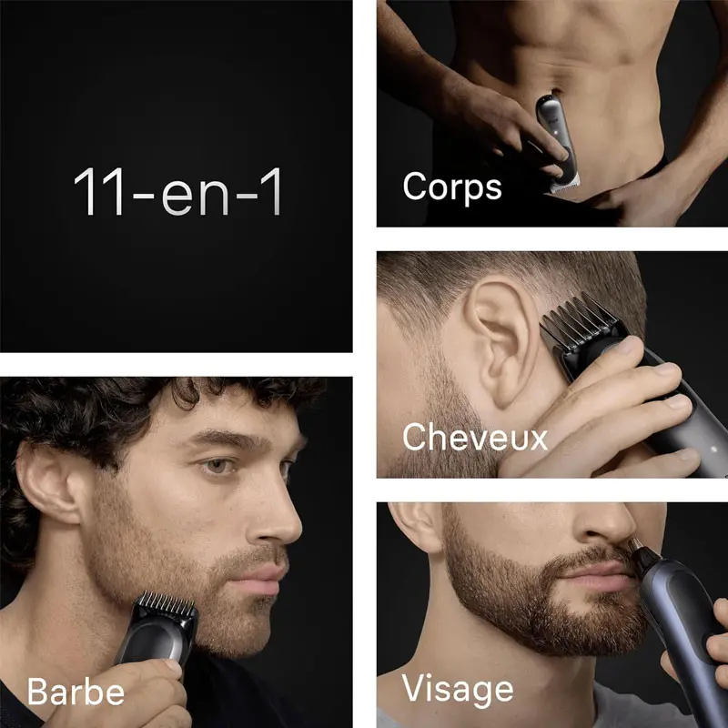 Tondeuse MULTIFONCTION 11EN1 BRAUN AIO7540