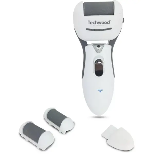 Râpe Electrique Anti-Callosité TECHWOOD TRE-107 / Blanc