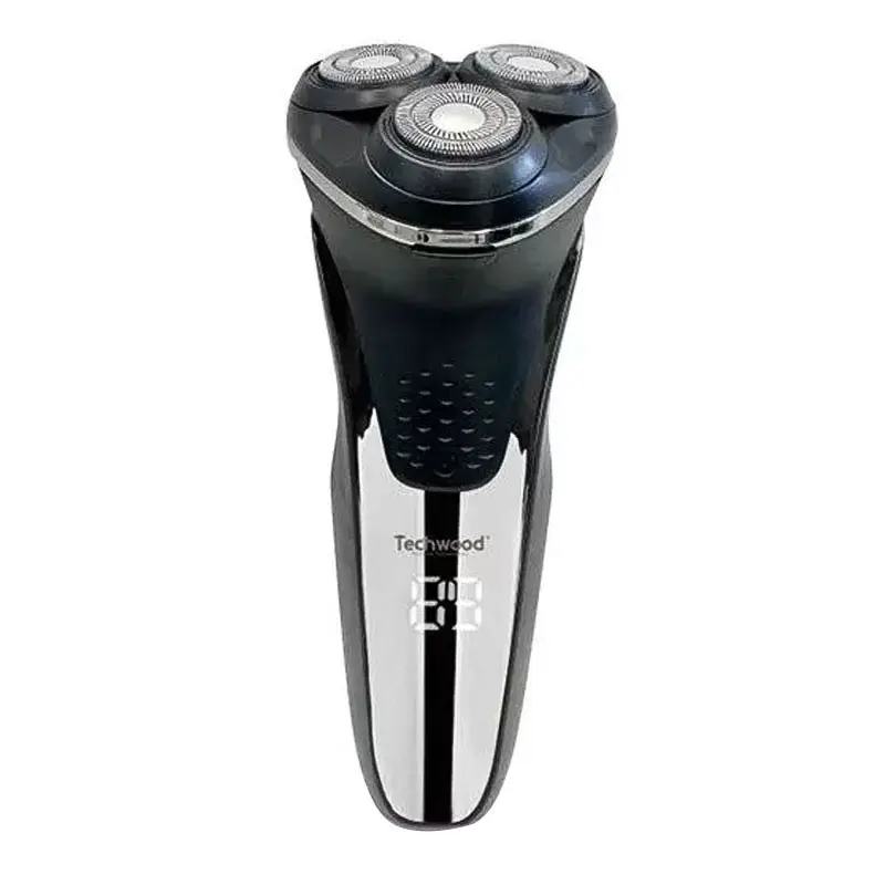 Rasoir ELECTRIQUE TECHWOOD rechargeable / Noir